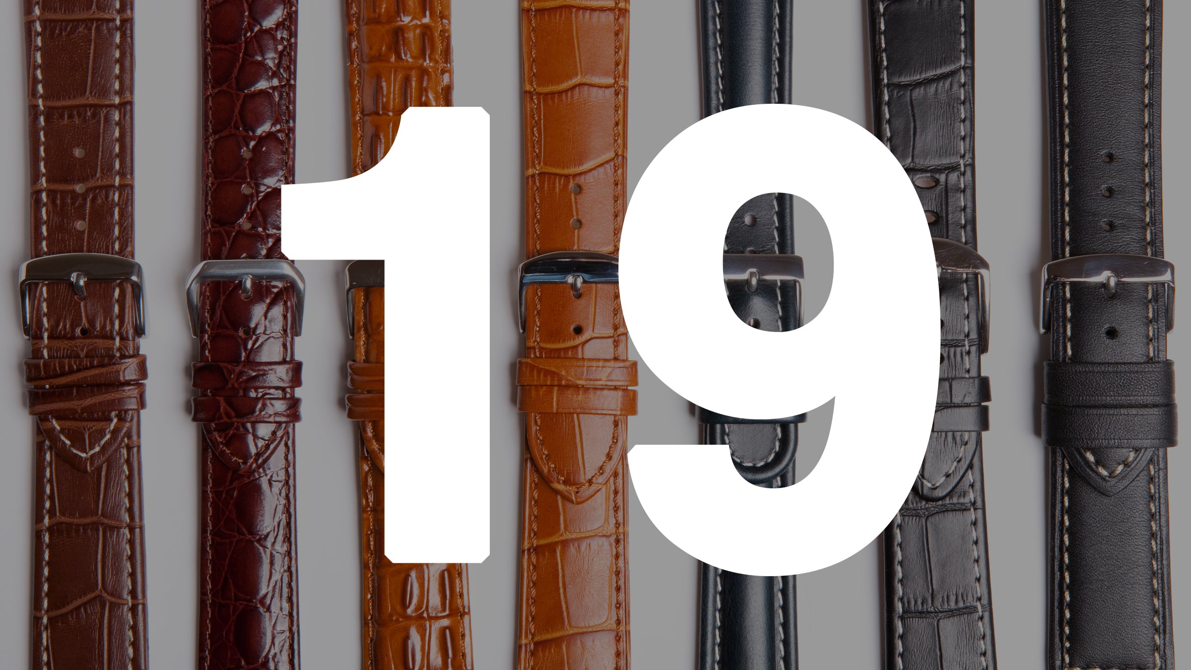 19mm Watch Bands for Vintage Watches & Precise Fit – Panatime