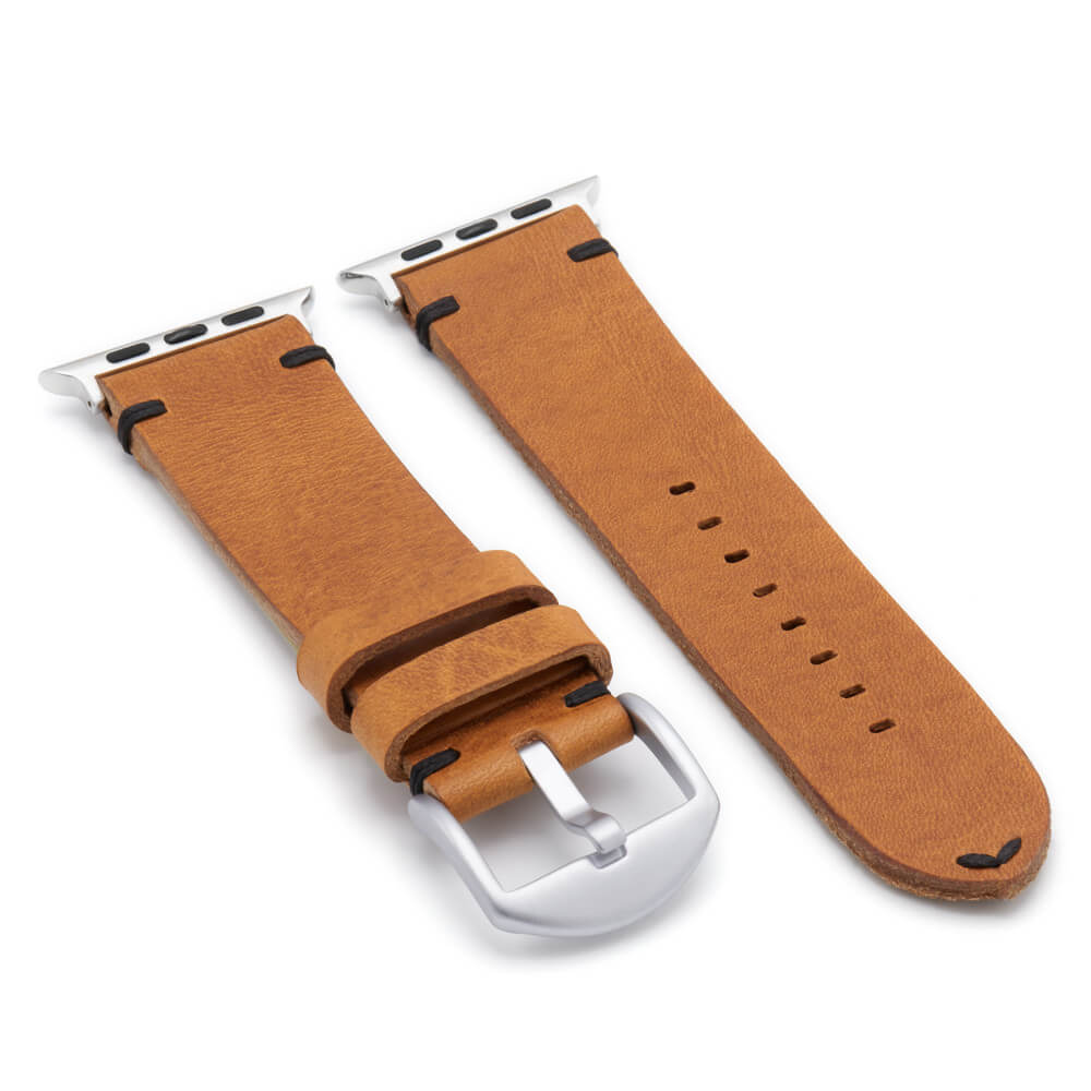 Apple Watch | Vintage Leather Watch Band | Sullivan | Cognac