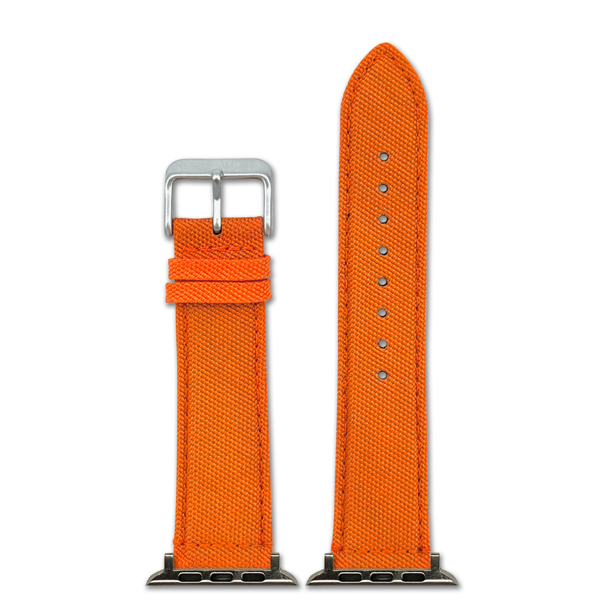 Cordura Fabric Watch Band for Apple Watch - Orange