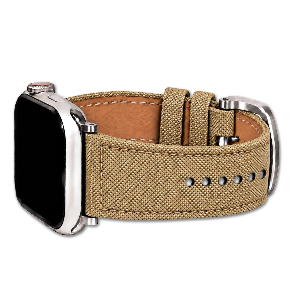 Cordura Fabric Watch Band for Apple Watch - Tan
