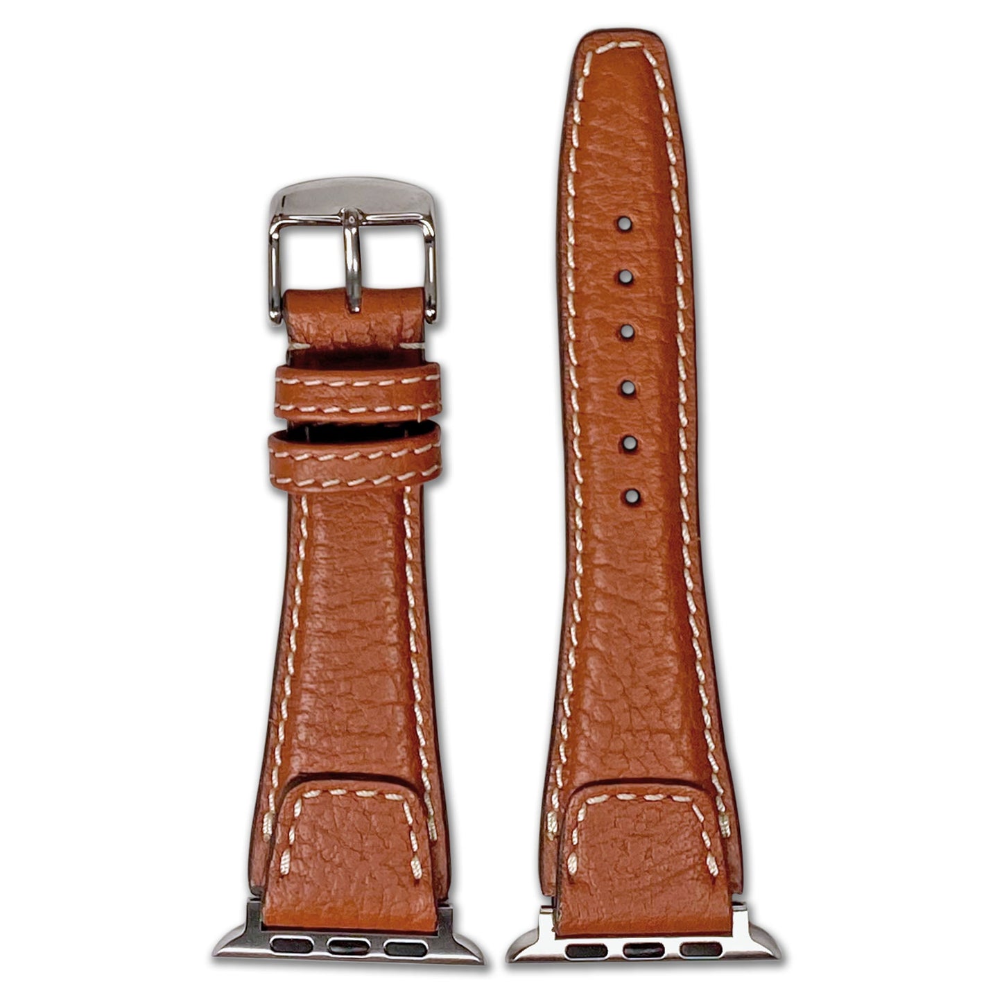 Apple Watch | Buffalo Leather Watch Band | Nature | Cognac
