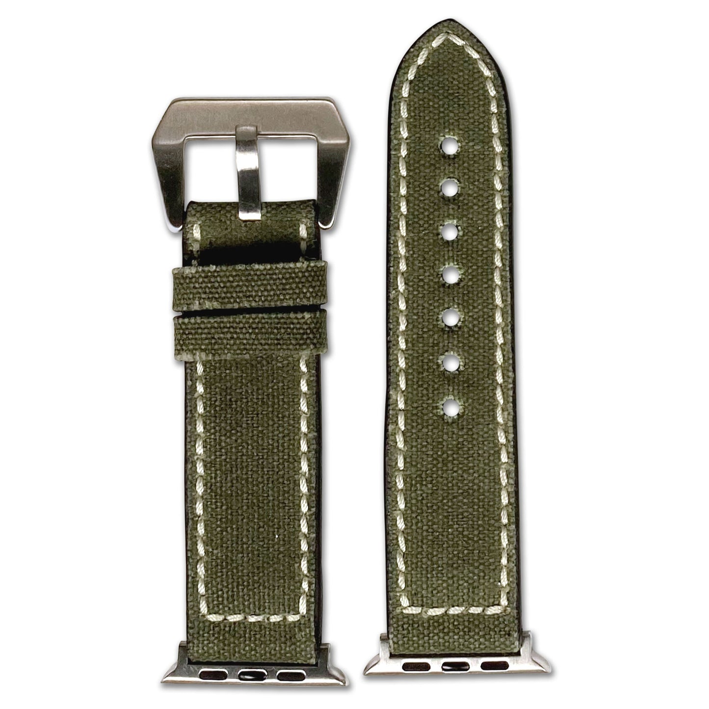 Apple Watch | Genuine Canvas Watch Band | Ohio | Olive Drab