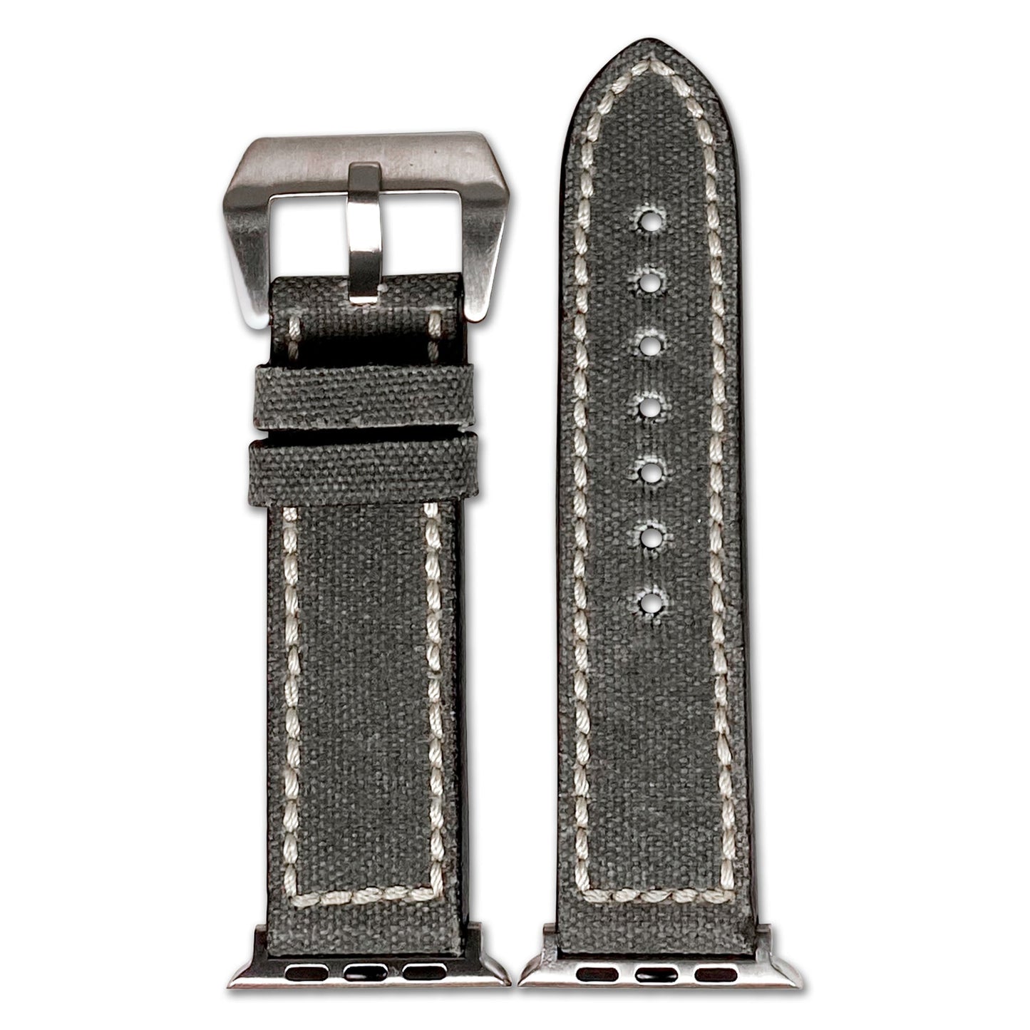 Apple Watch | Genuine Canvas Watch Band | Ohio | Stone Grey