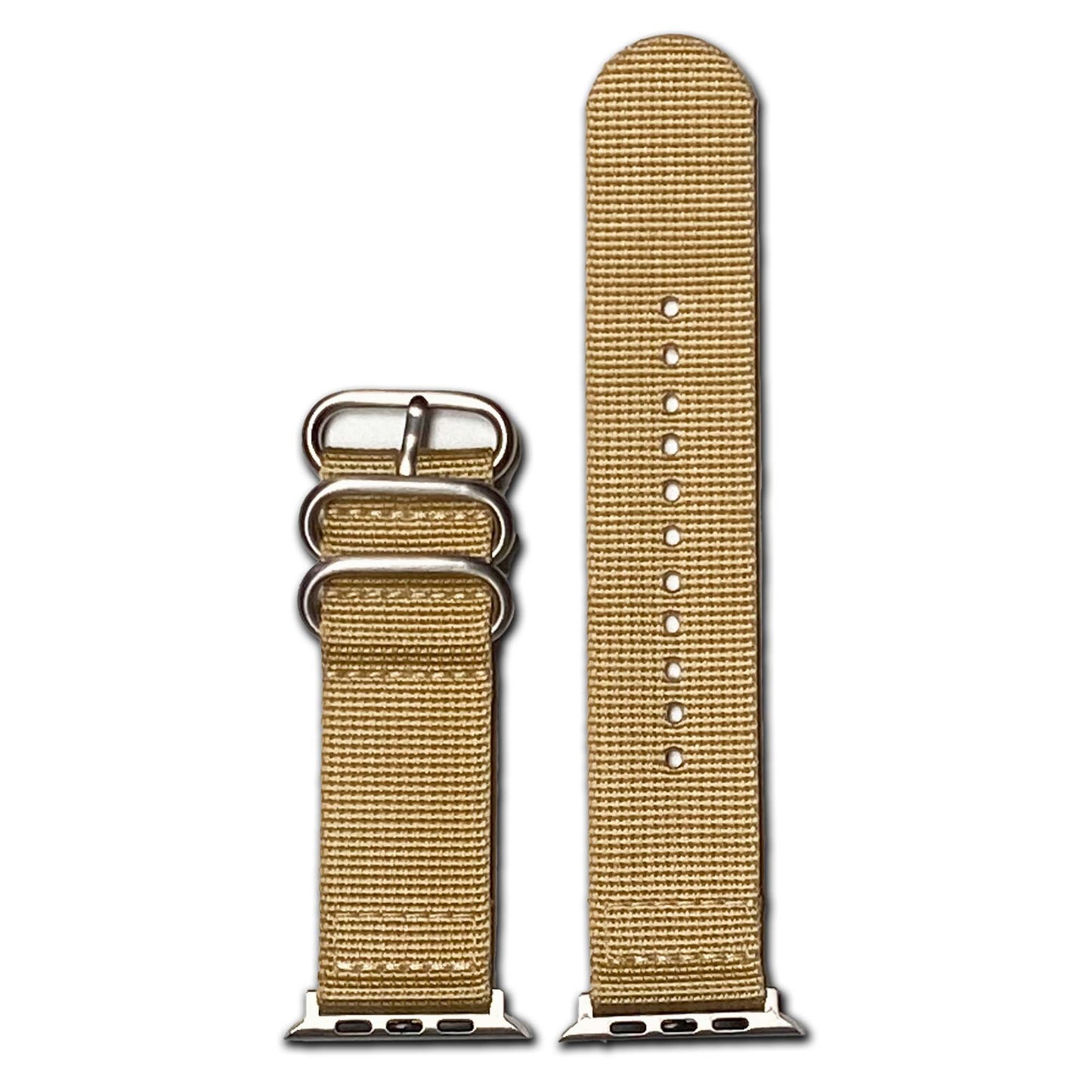 Apple Watch | Tan Z3 | Nylon | Brushed Hardware
