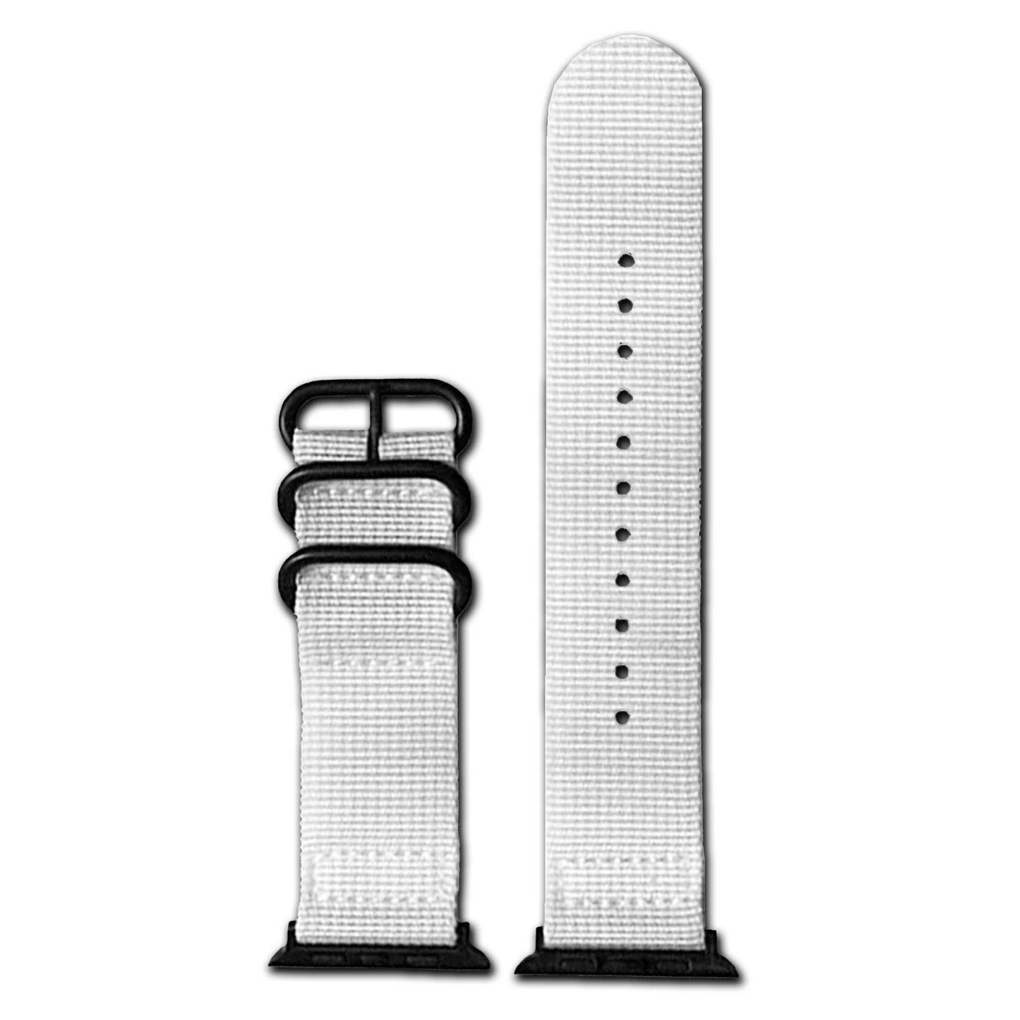 Apple Watch | White Z3 | Nylon | PVD Hardware