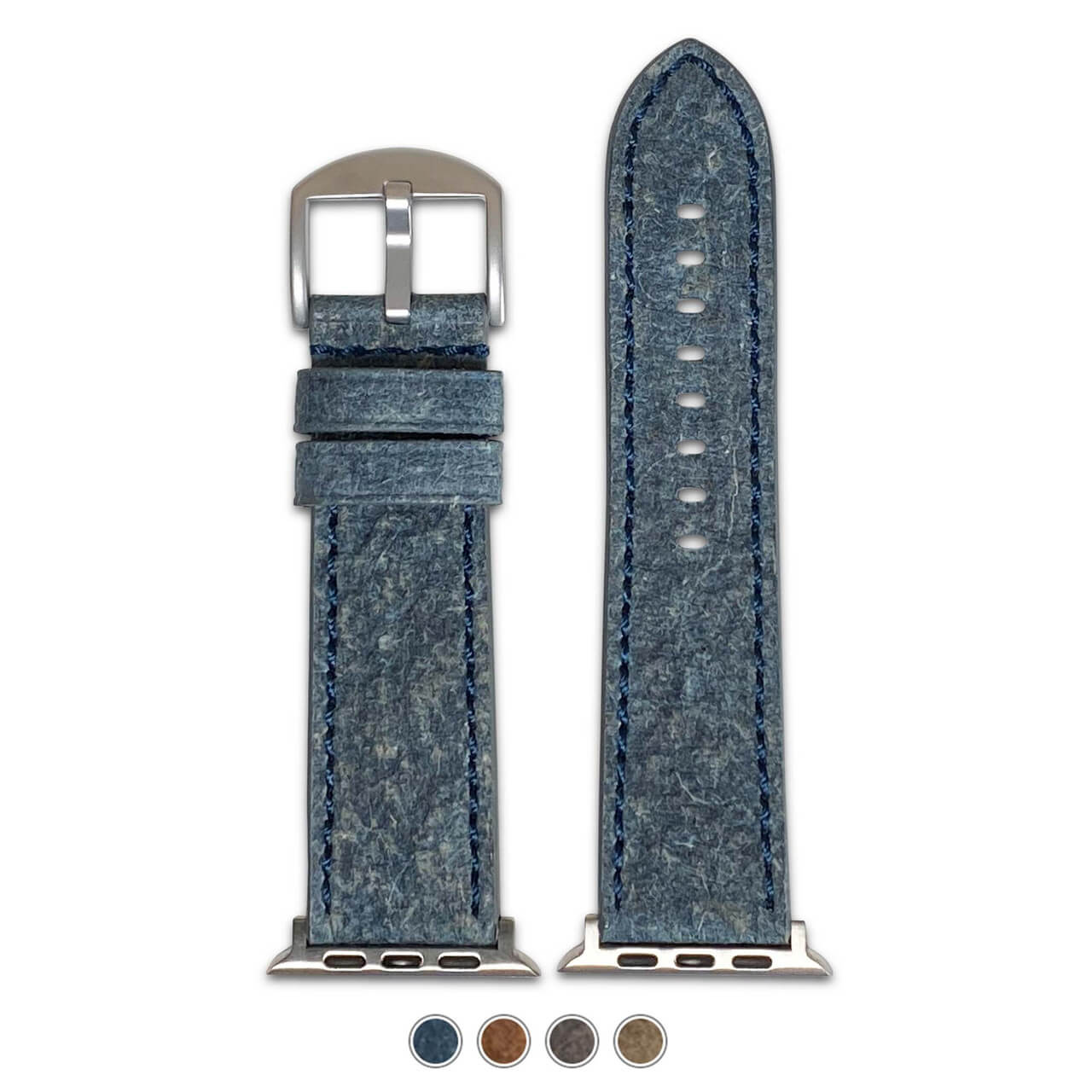Apple Watch | Malai Vegan Coconut Leather Watch Band | Blue