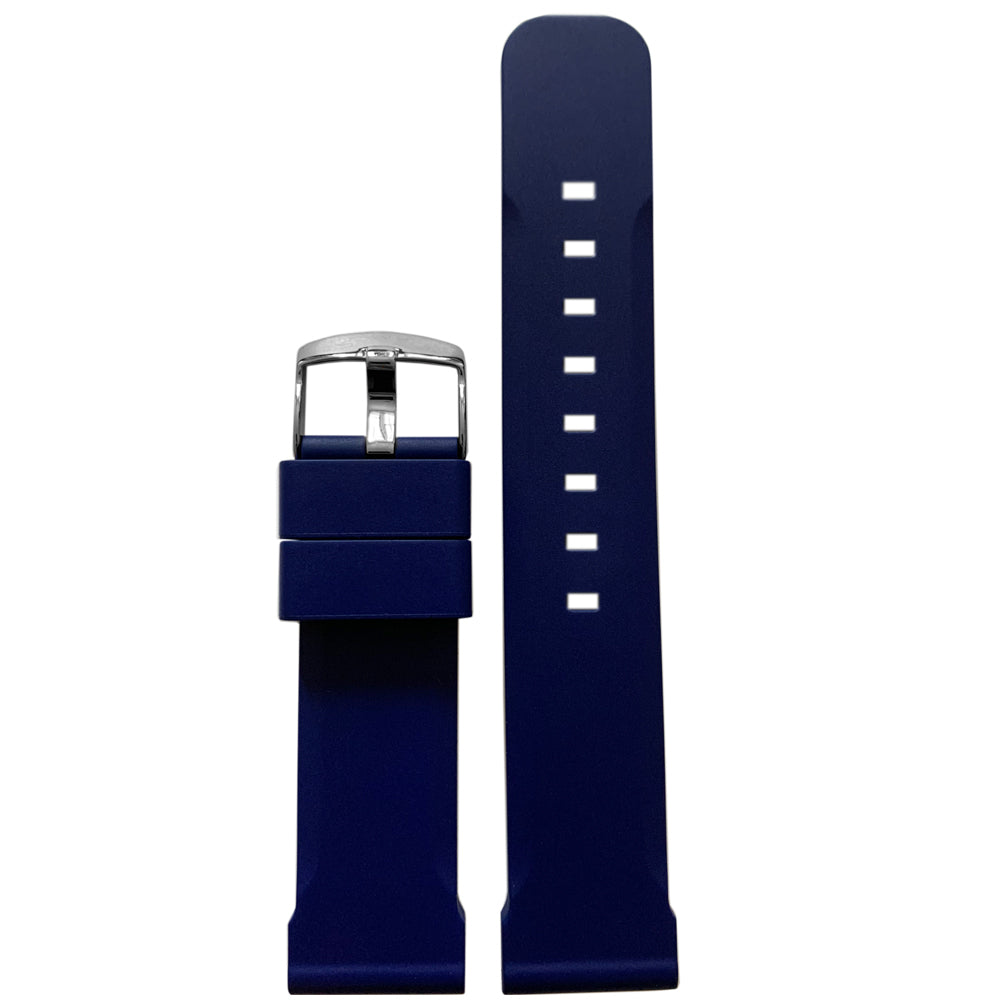 NBR Italian Rubber Watch Band | Bonetto 317 | Royal Blue