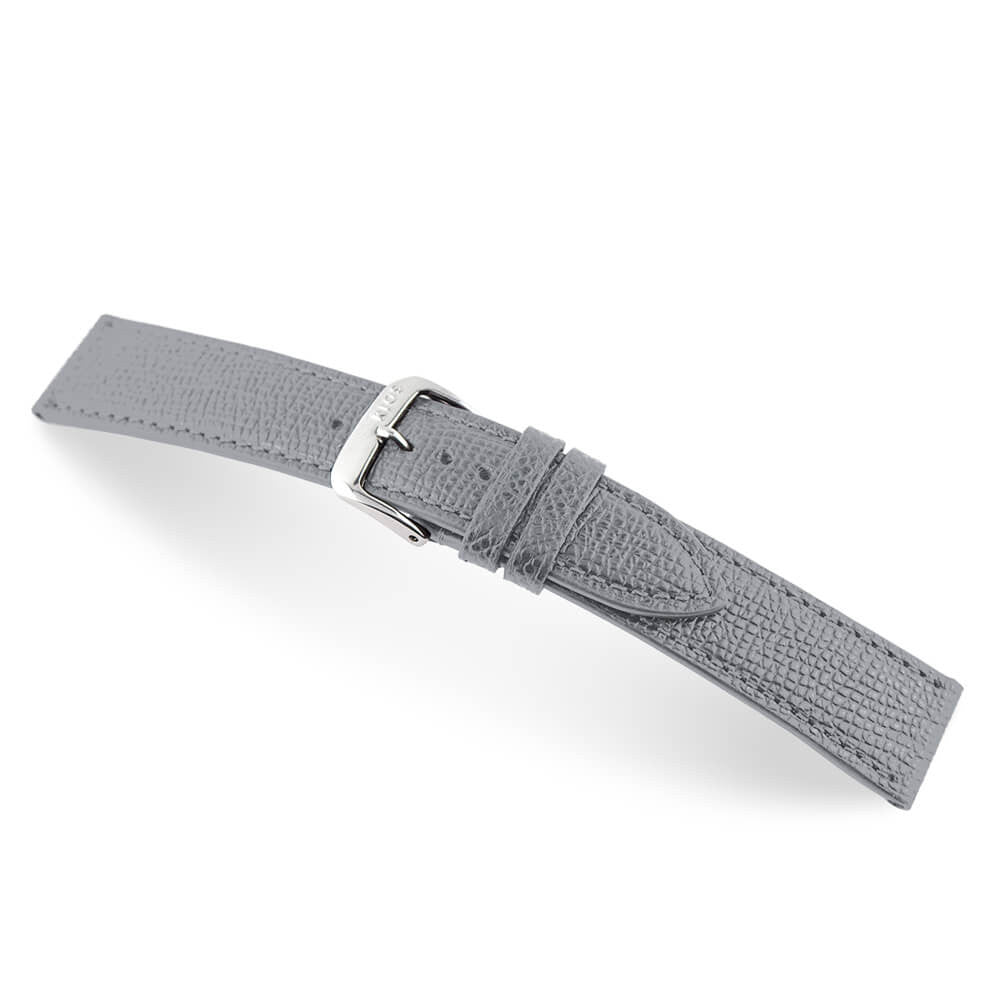 Genuine Cowhide Watch Band | French | Stone Grey