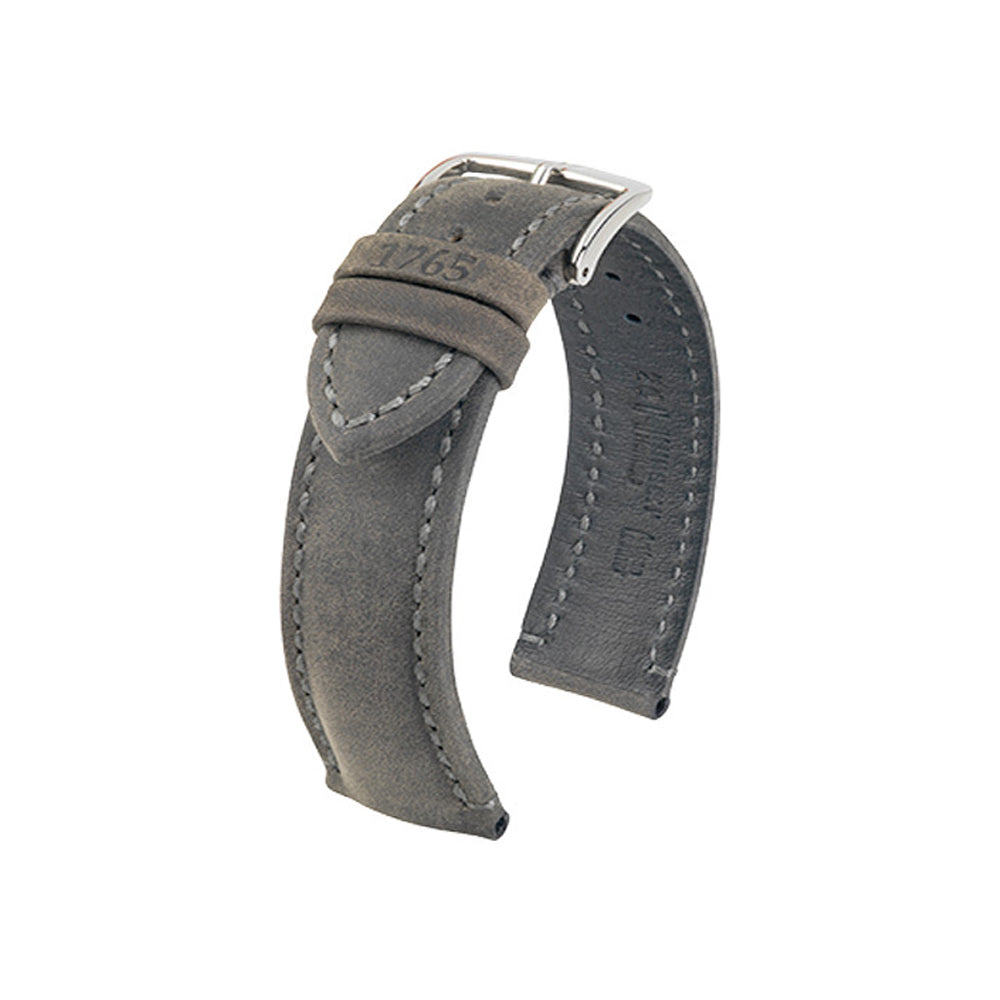 Vintage Leather Watch Strap | Anthracite | Heritage