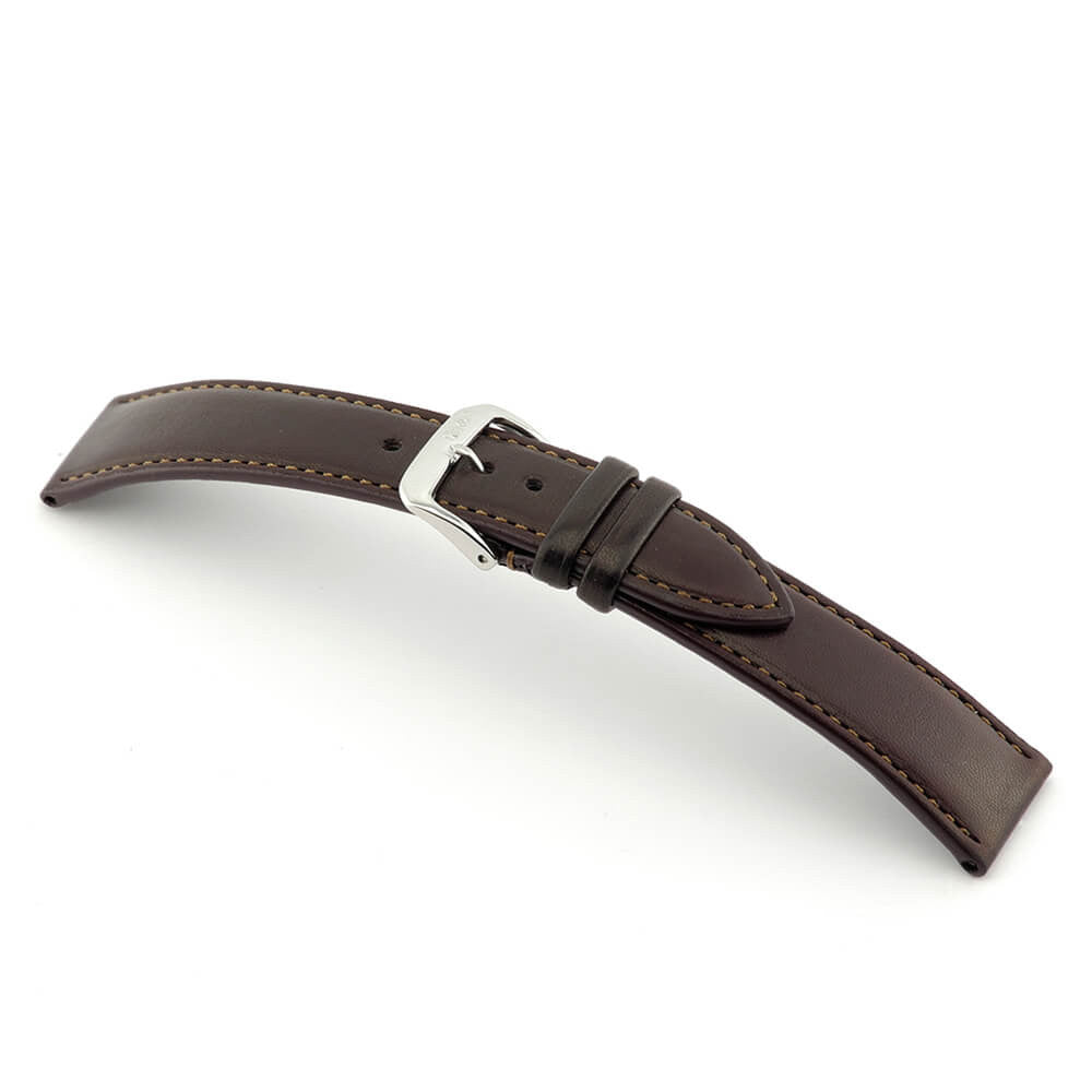 Genuine Lambskin Watch Band | Merino | Mocha
