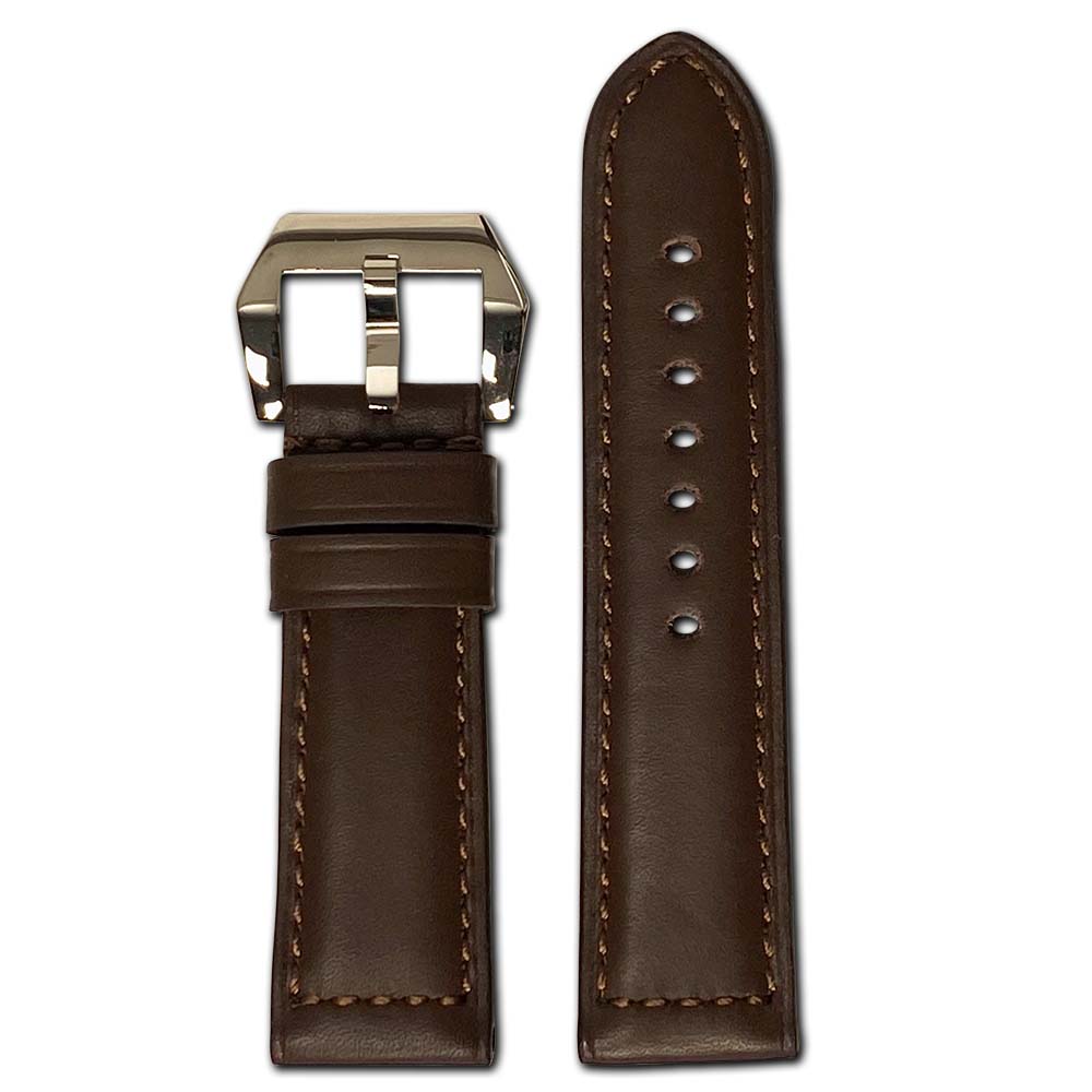 Calf Leather Watch Band | Milano | Mocha | For Panerai