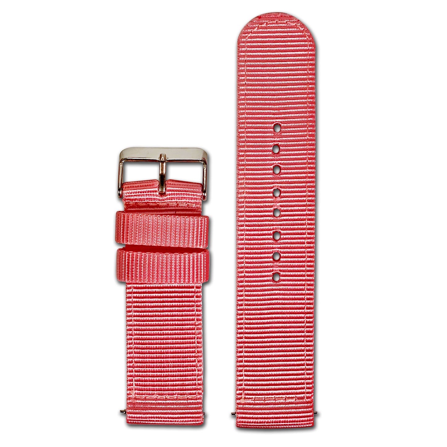 Quick Release Watch Band | Nylon | Two-Piece | Pink