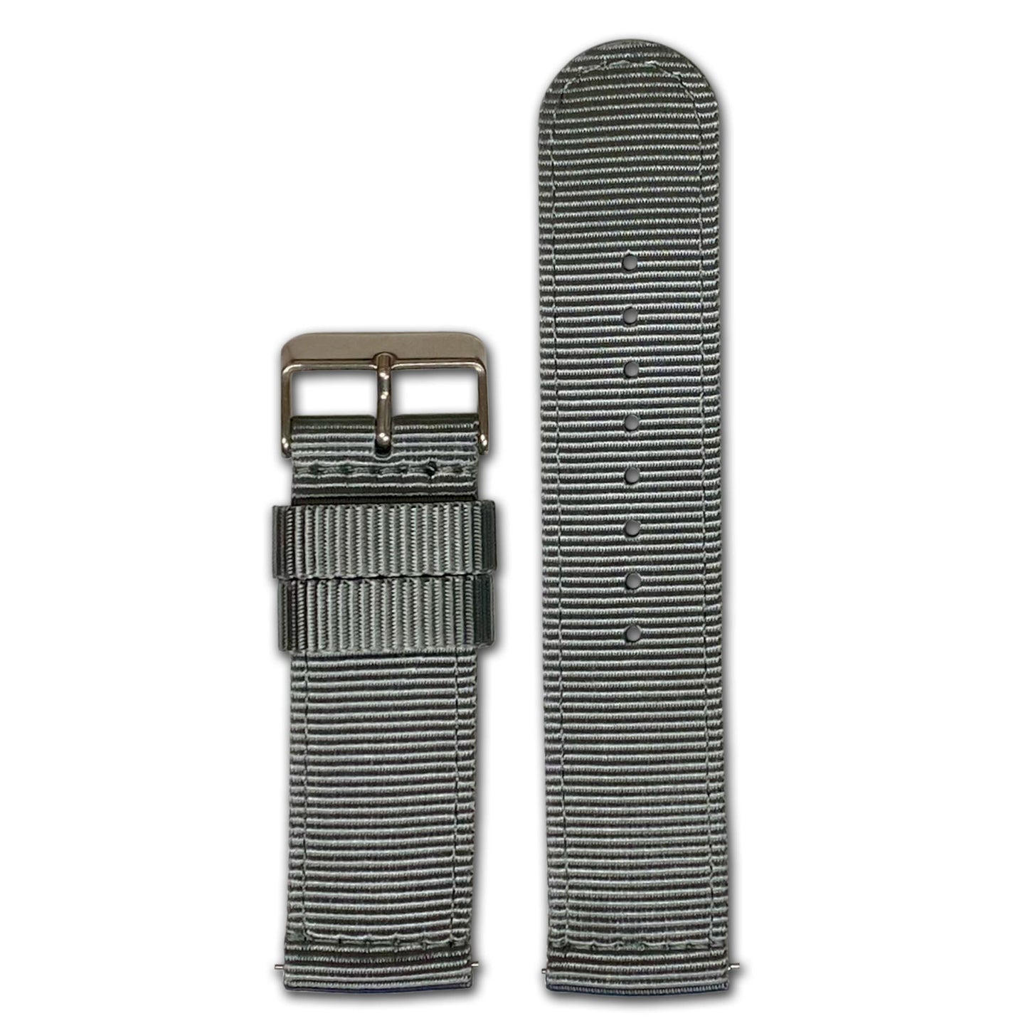 22mm Smart Watch Band | Quick Release | Nylon | Grey