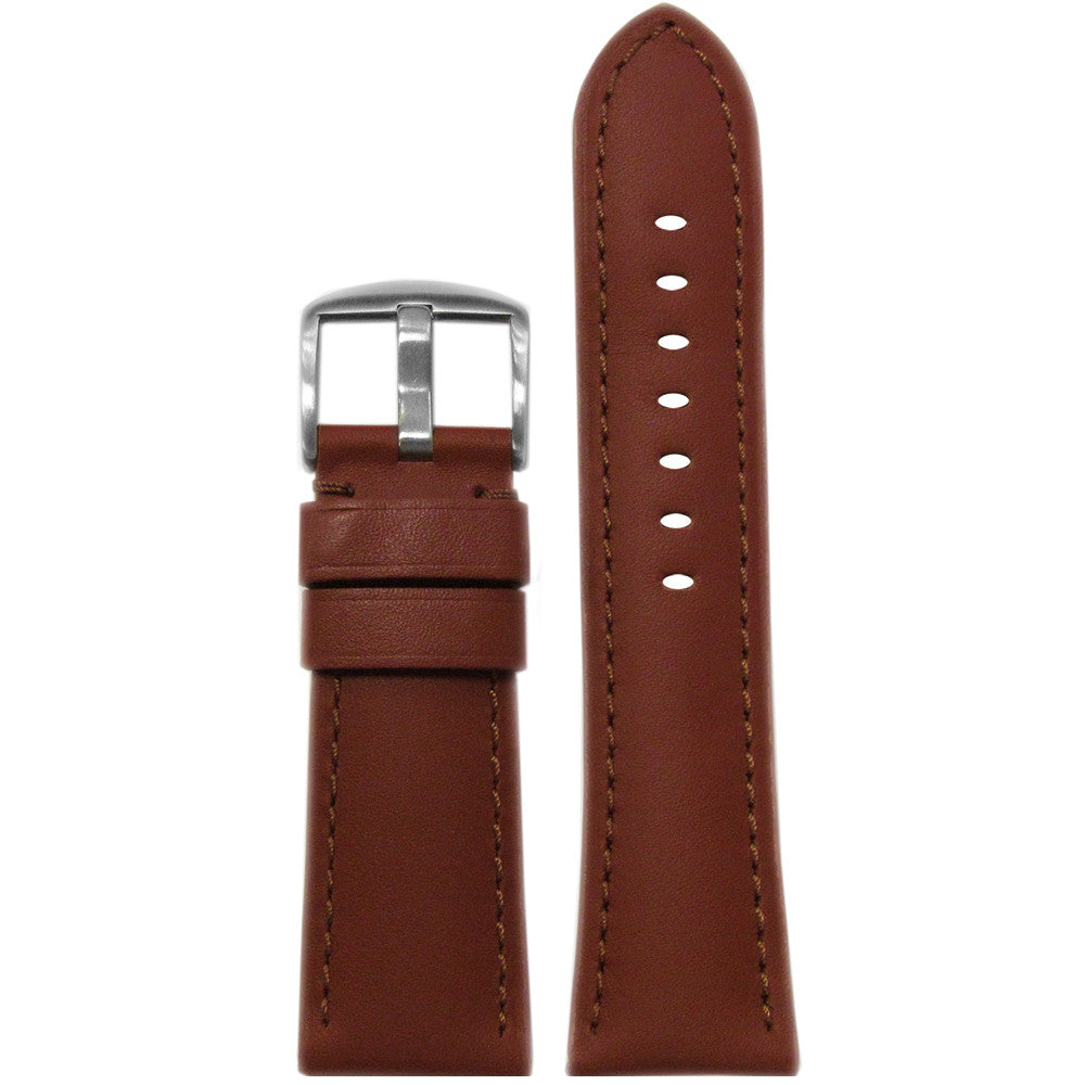Soft Calf Leather Watch Band | Rou | Match Stitch | for Panerai Radiomir