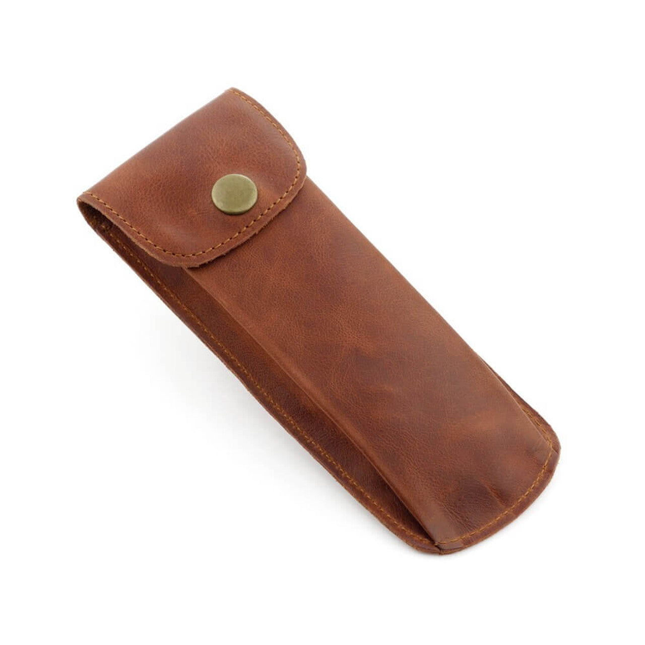 Vintage Leather Watch Pouch | Constantin | Cognac