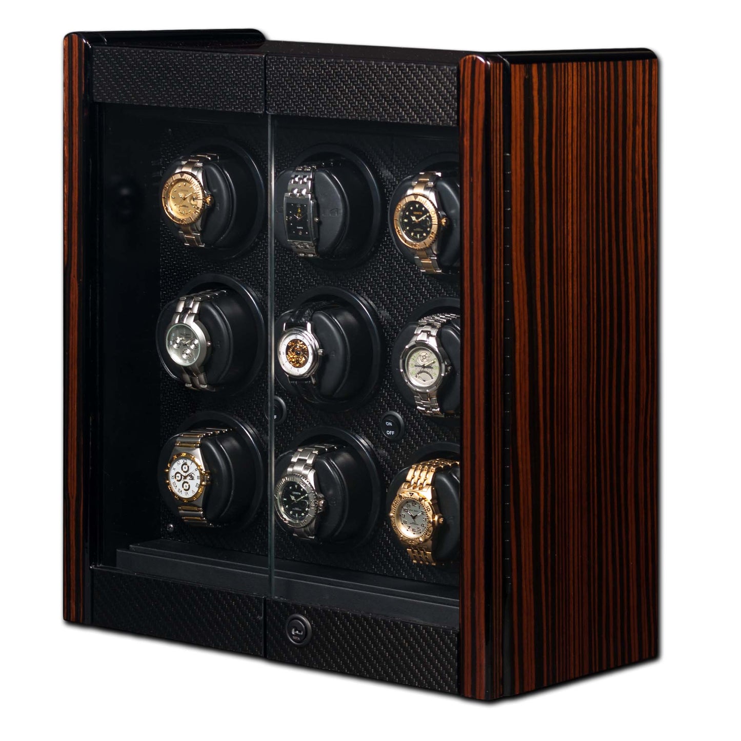 Watch Winders | Avanti 9 | Nine Watch | Rotorwinder or Programmable | Closed