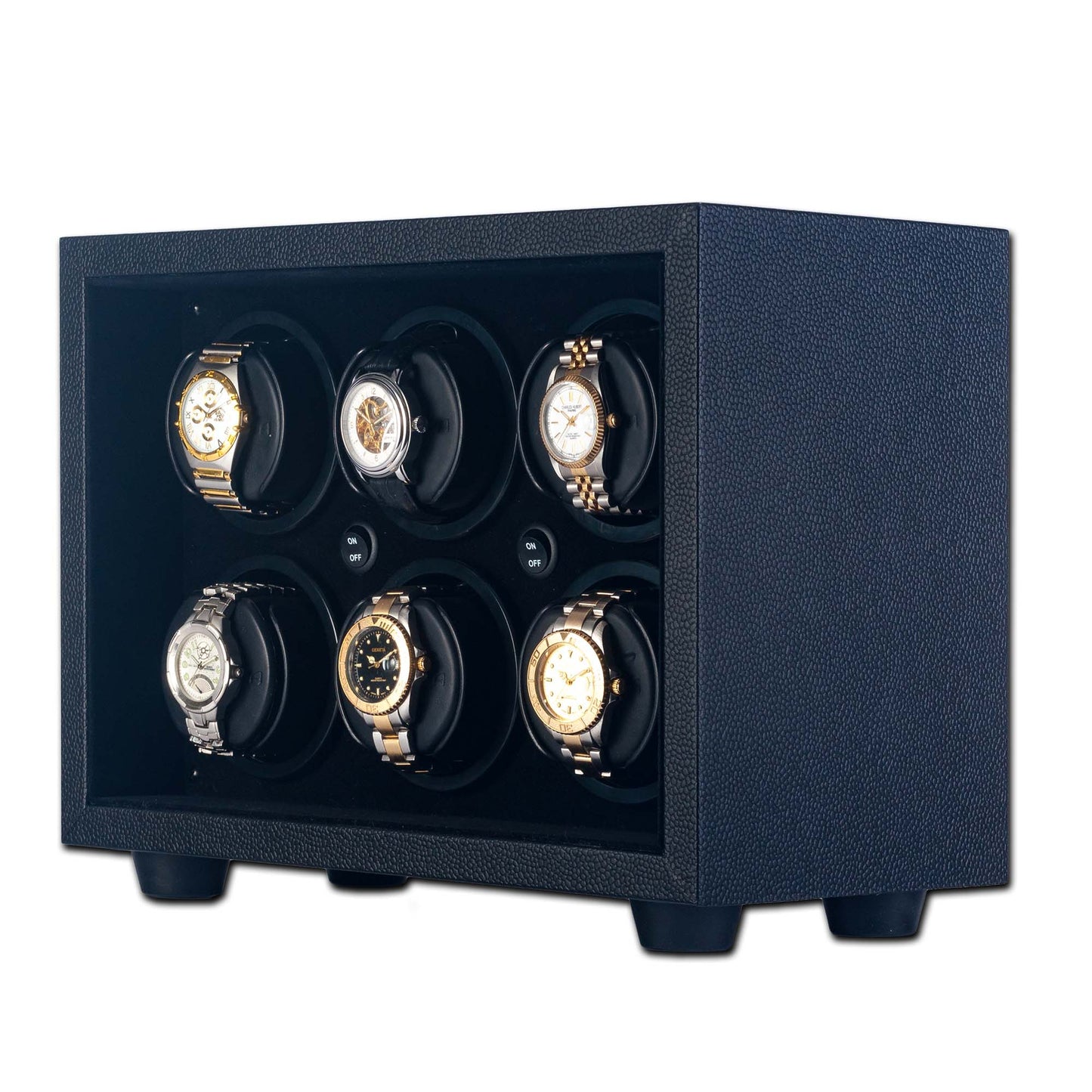 Watch Winders | InSafe 6 | Black | Six Watch | Rotorwind | Orbita