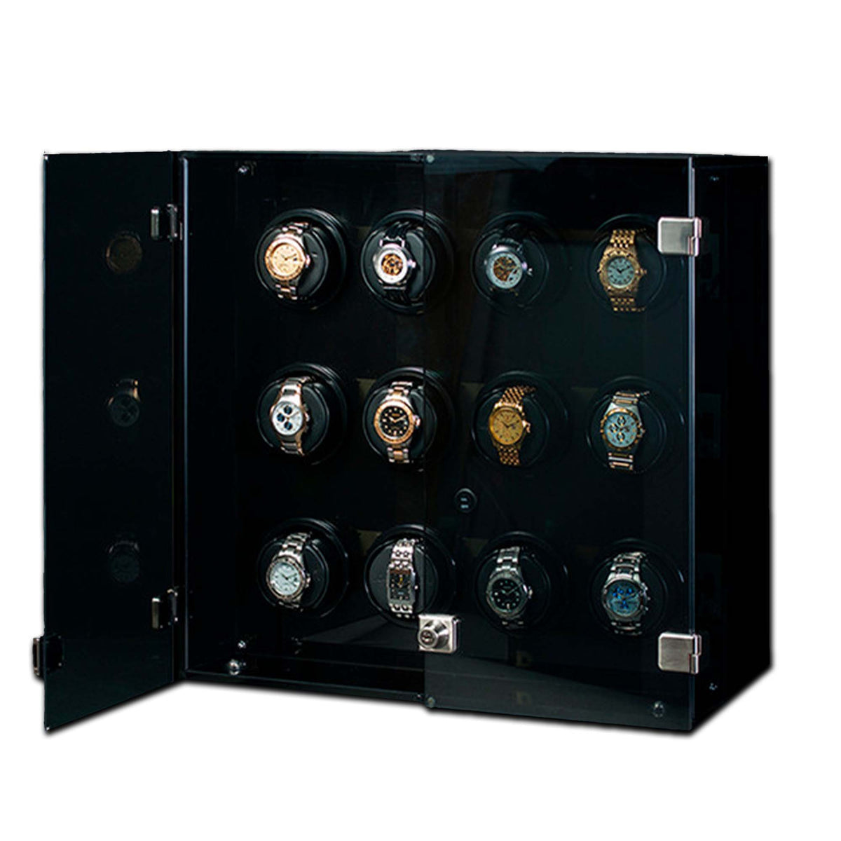 Watch Winders | Milano 12 | Smoked Acrylic | Twelve Watch | Rotorwind | Orbita