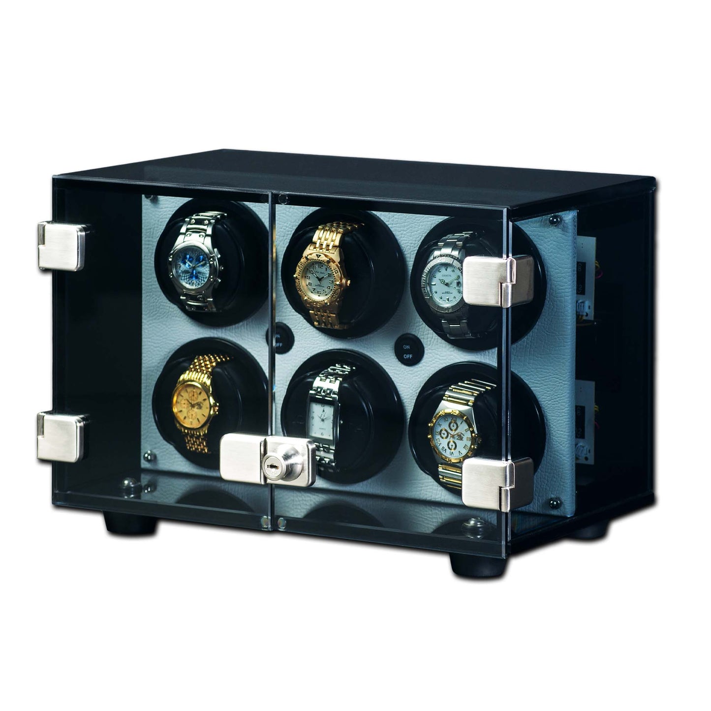 Watch Winders | Milano 6 | White | Six Watch | Rotorwind | Orbita