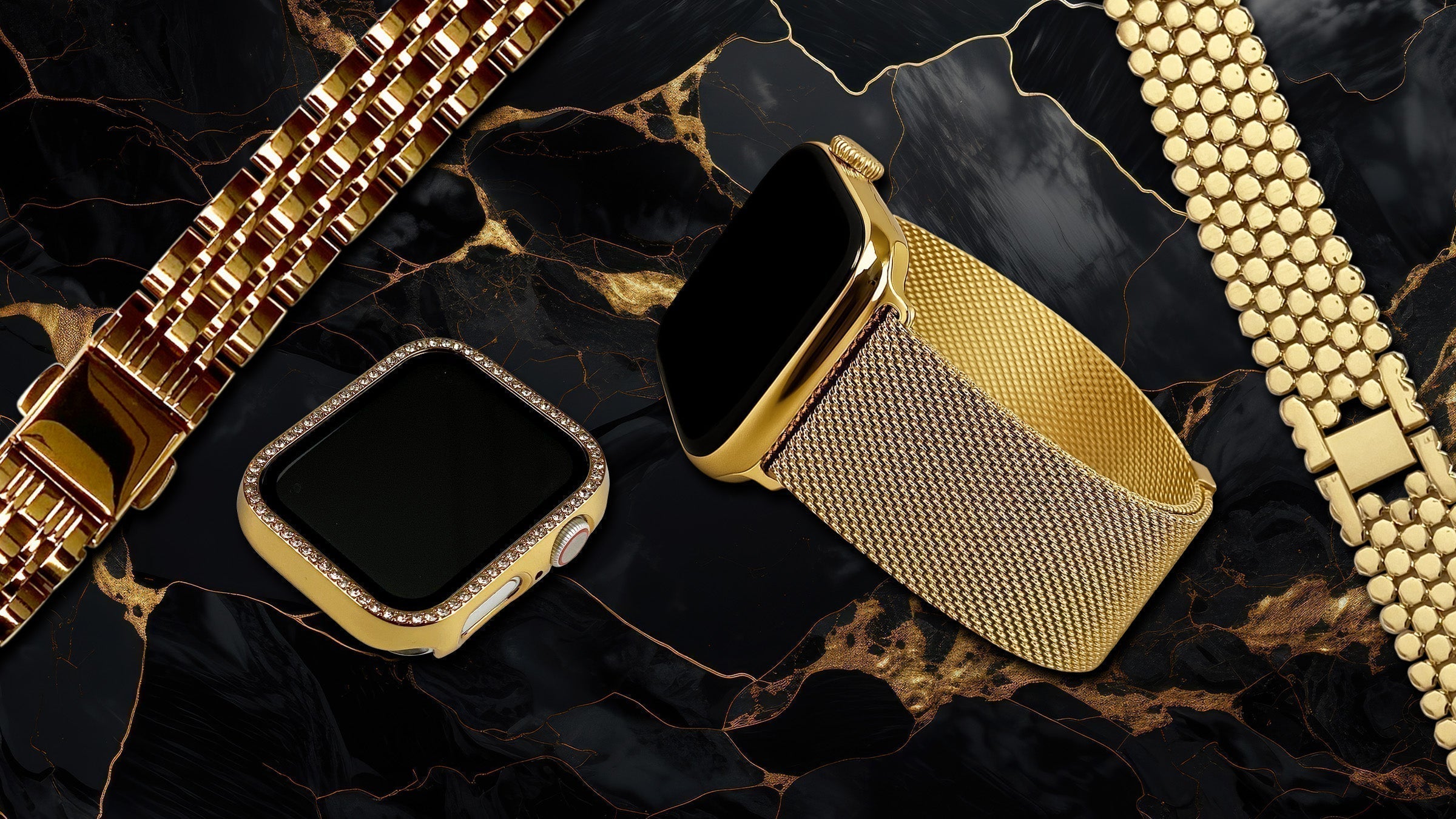 Gold Strap for Apple Watch