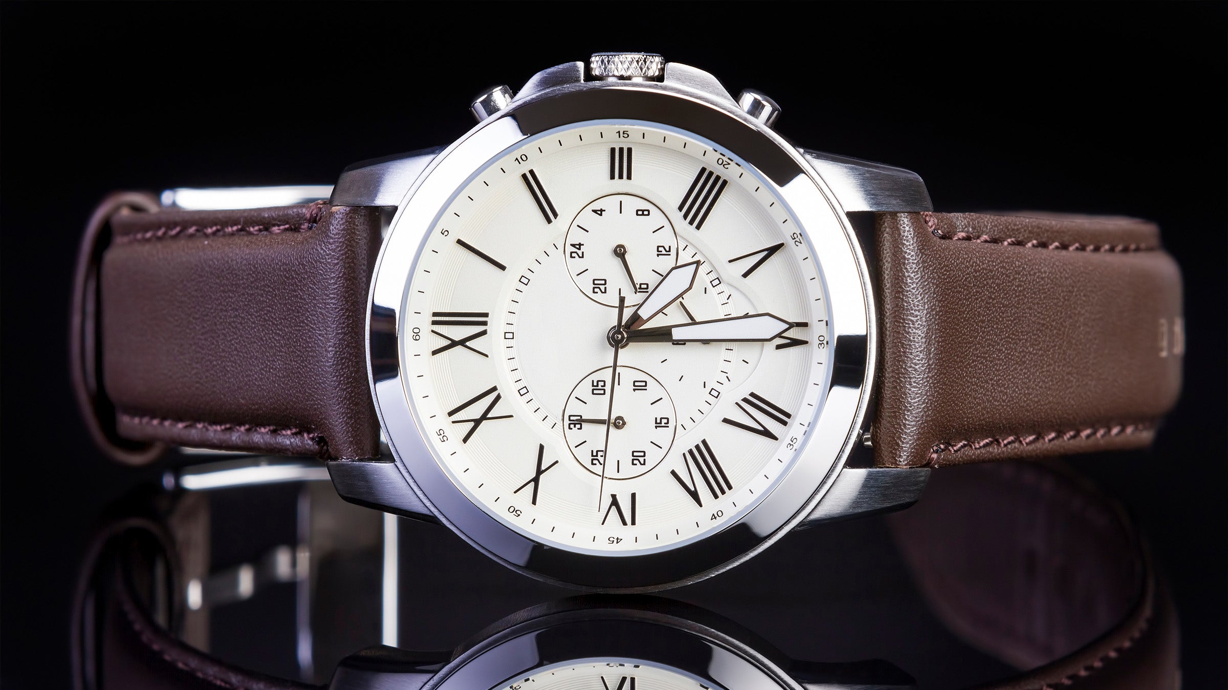 Brown Leather Watch Straps