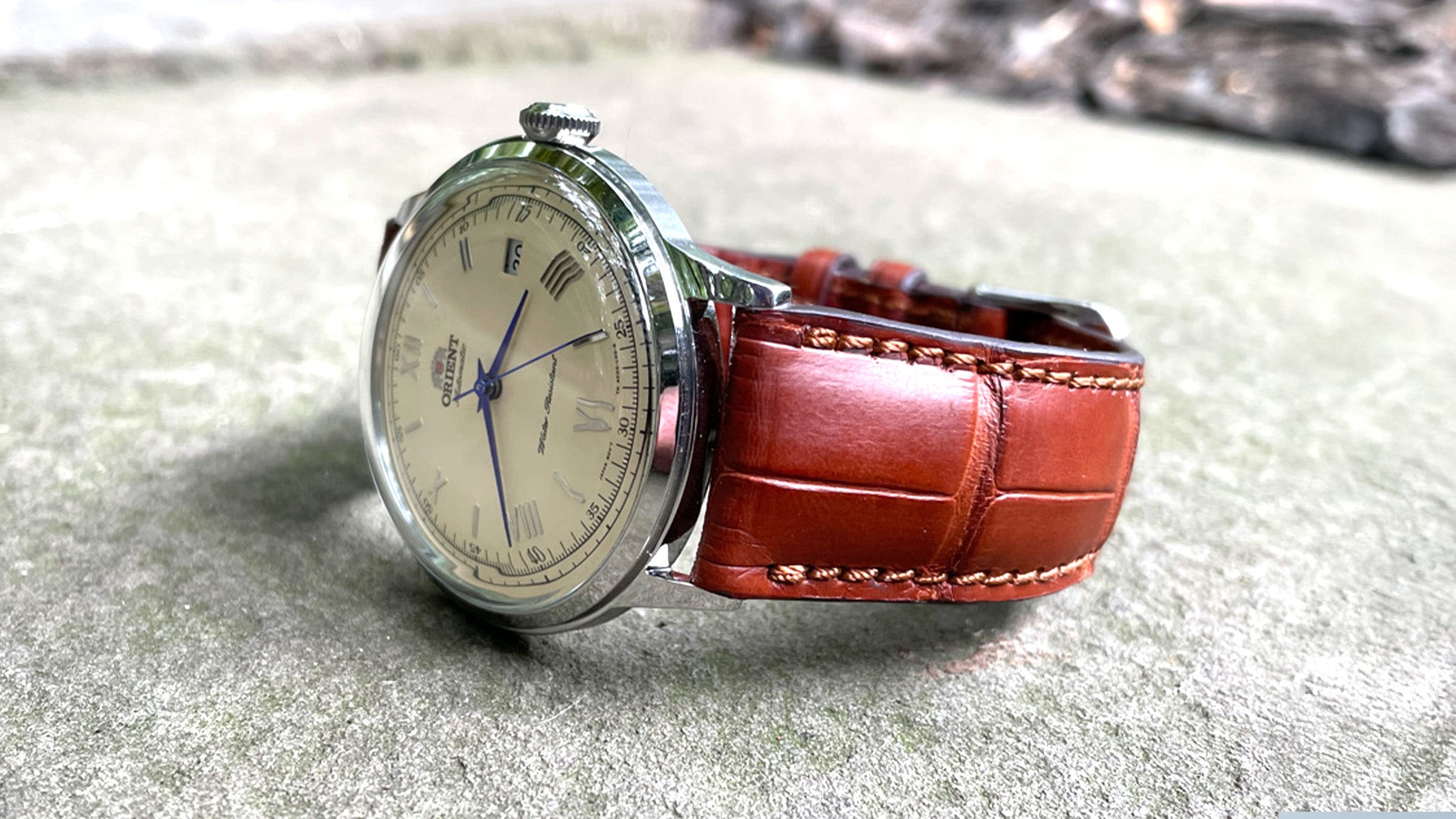 Orient Bambino Strap Options