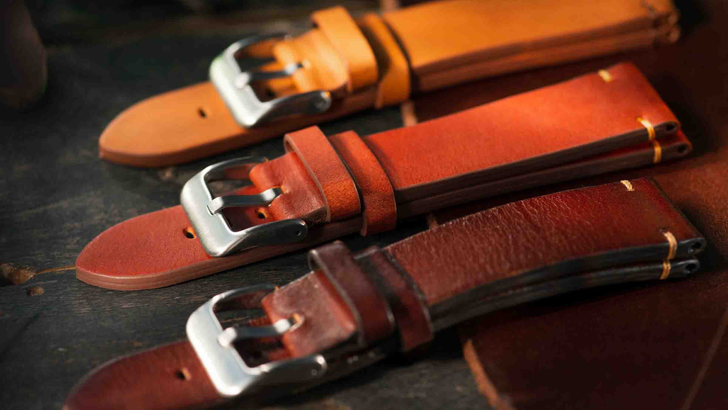 Vintage Leather Watch Bands