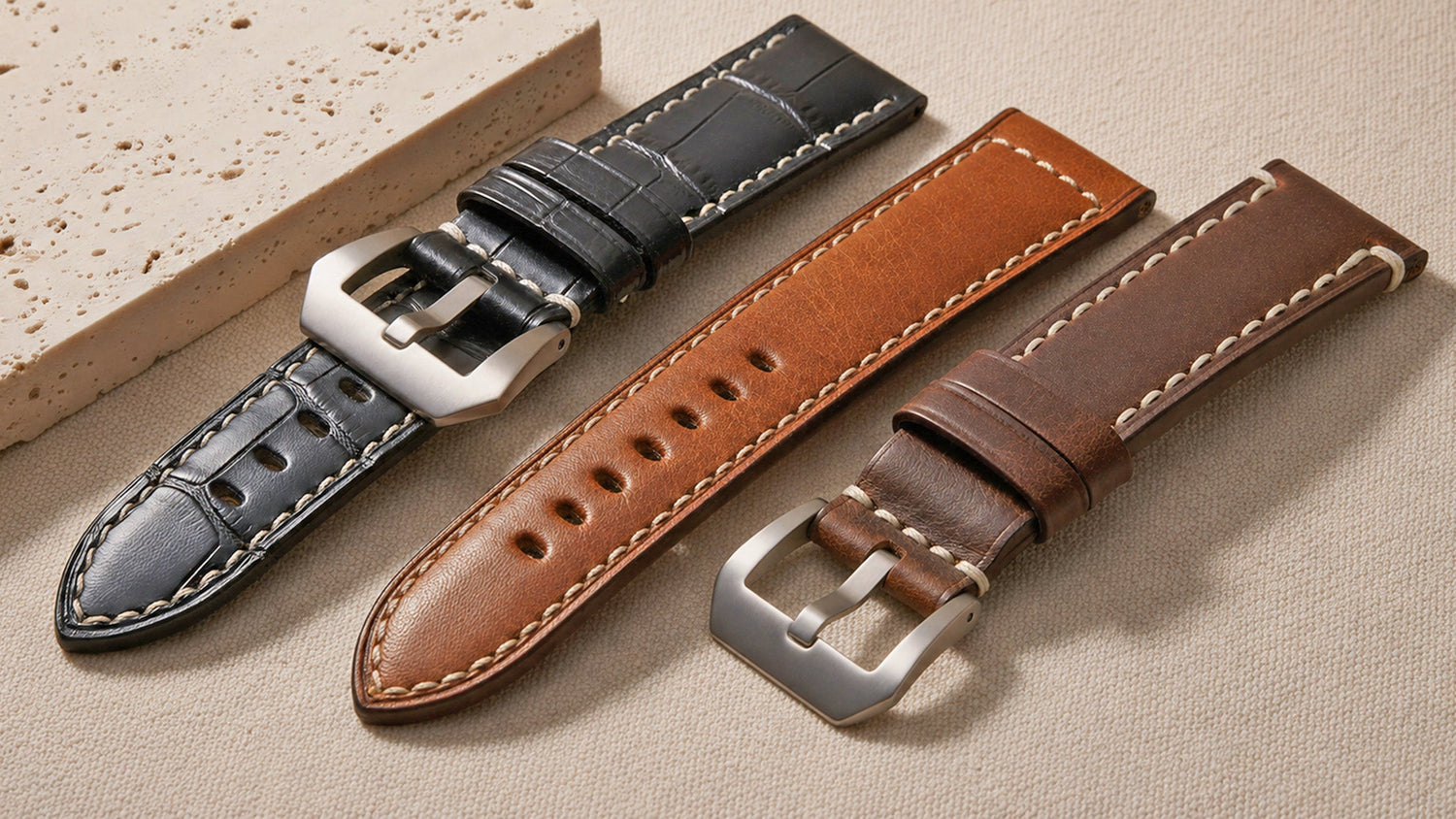Leather Watch Band
