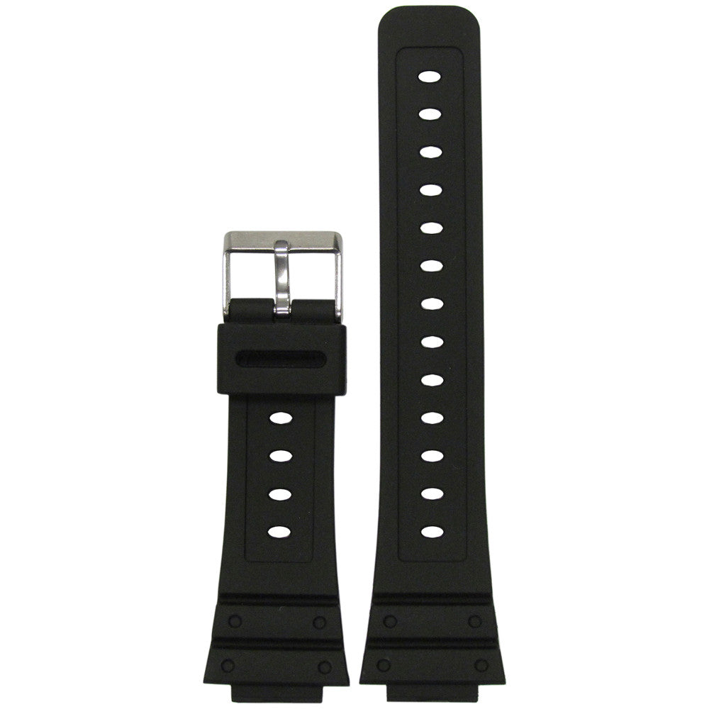 Polyurethane Watch Band | Waterproof | Pro Diver | Black | For Casio G-Shock | Hadley Roma MS3210