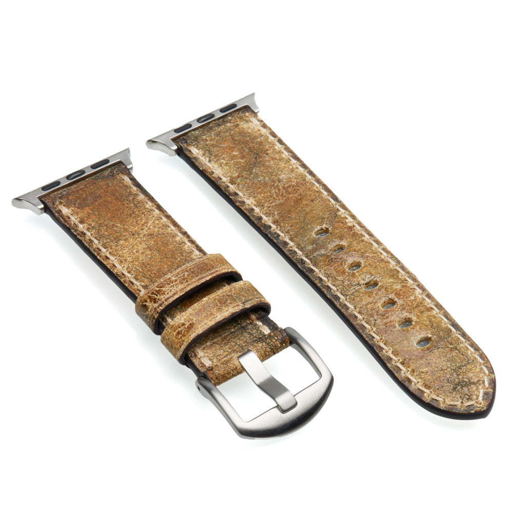 Apple Watch | Aged Vintage Leather Watch Band | Lumberton