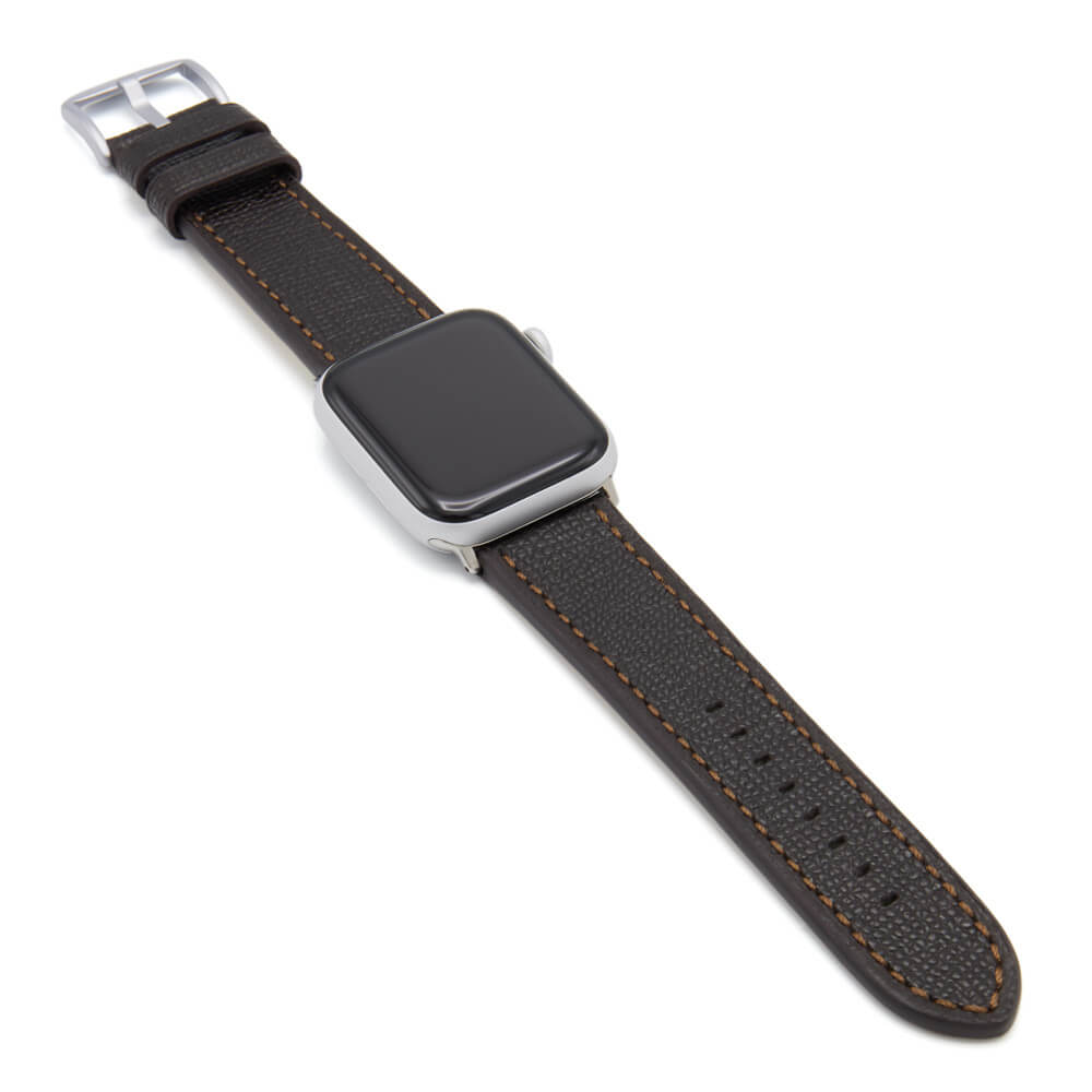 Apple Watch | Leather Watch Band | French | Mocha