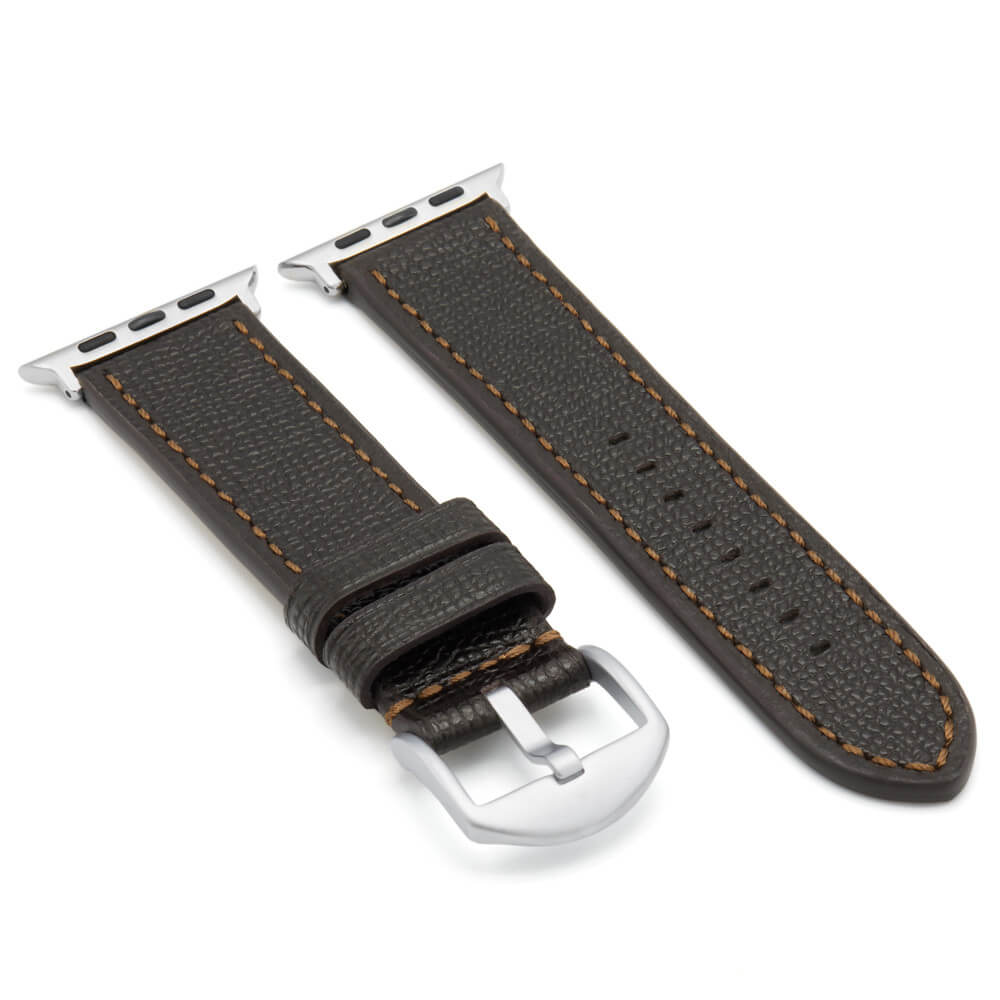 Apple Watch | Leather Watch Band | French | Mocha