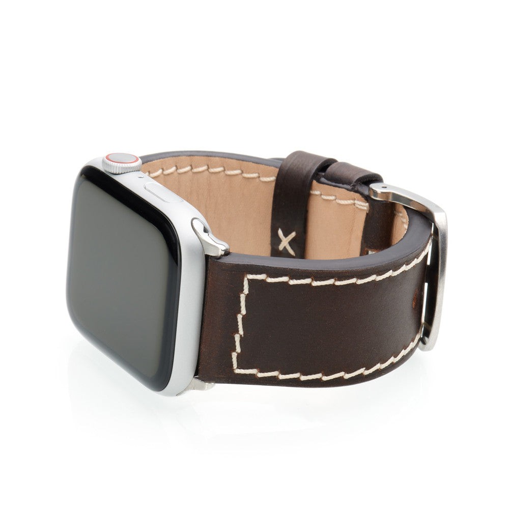 Apple Watch | Shell Cordovan Watch Band | Mocha – Panatime Watch Bands