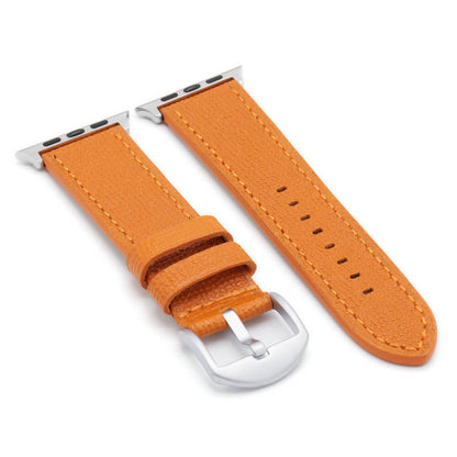 Apple Watch | Leather Watch Band | French | Orange