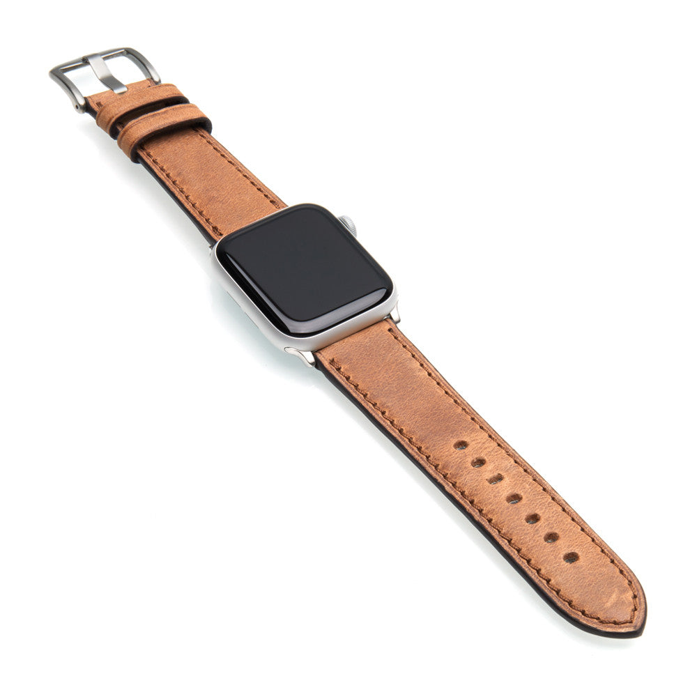 Apple Watch | Vintage Leather Watch Band | Woodland