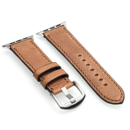 Apple Watch | Vintage Leather Watch Band | Woodland