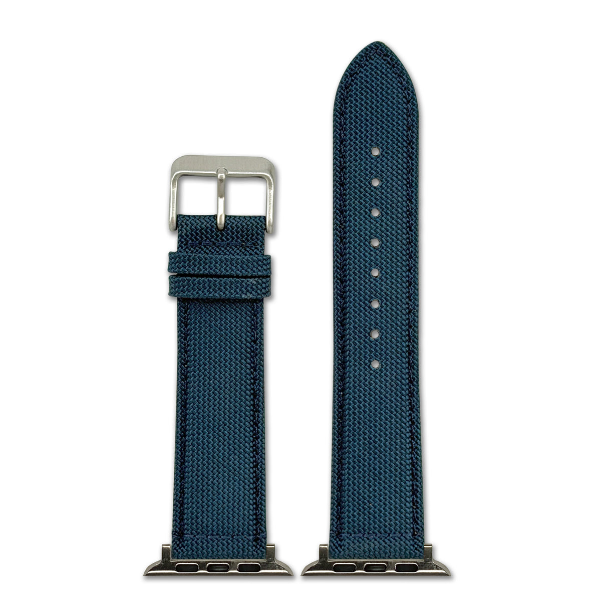 Cordura Fabric Watch Band for Apple Watch - Blue