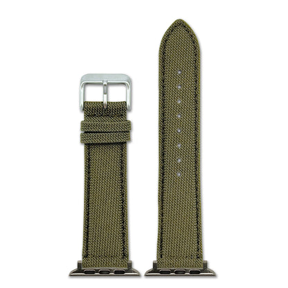 Cordura Fabric Watch Band for Apple Watch - Olive