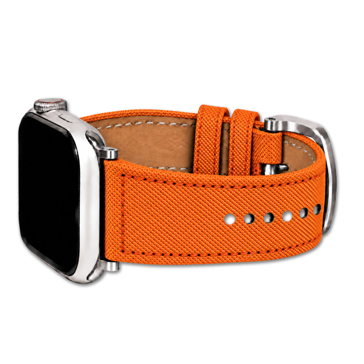 Cordura Fabric Watch Band for Apple Watch - Orange