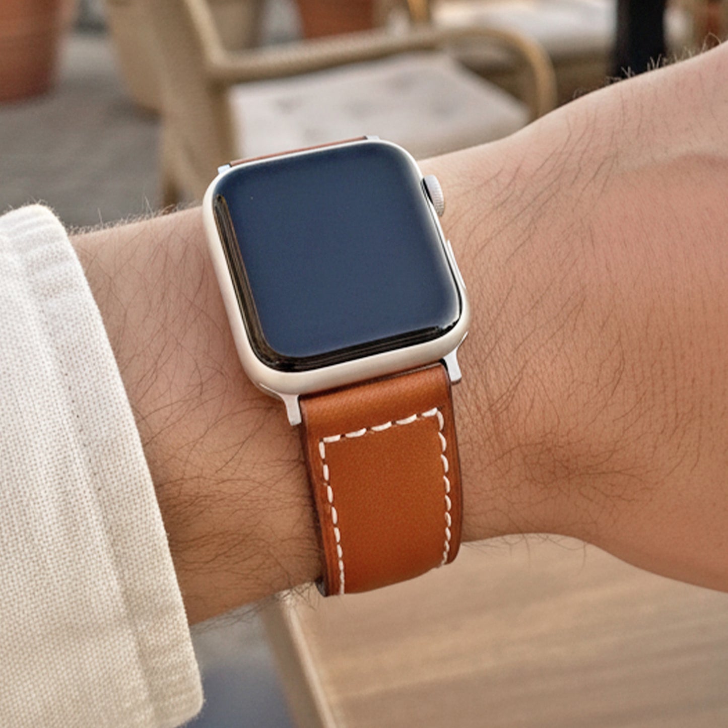 Apple Watch | Tanned Leather Watch Band | Firenze | Cognac