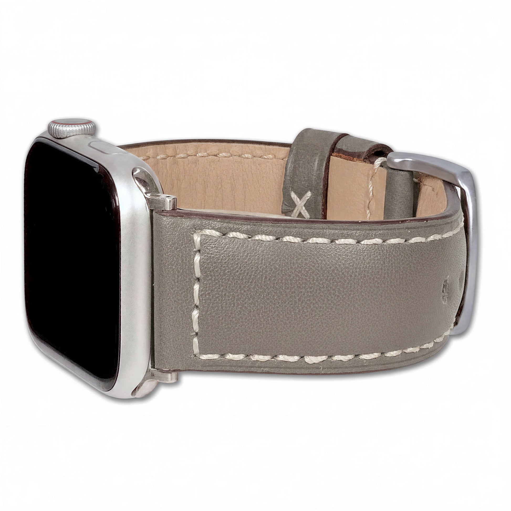 Apple Watch | Tanned Leather Watch Band | Firenze | Stone Grey