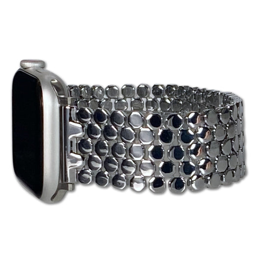 Apple Watch | Honeycomb | Metal Bracelet | Silver