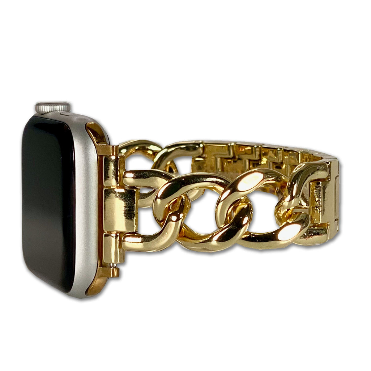 Apple Watch | Luxury Link Bracelet | Stainless Steel | Gold 