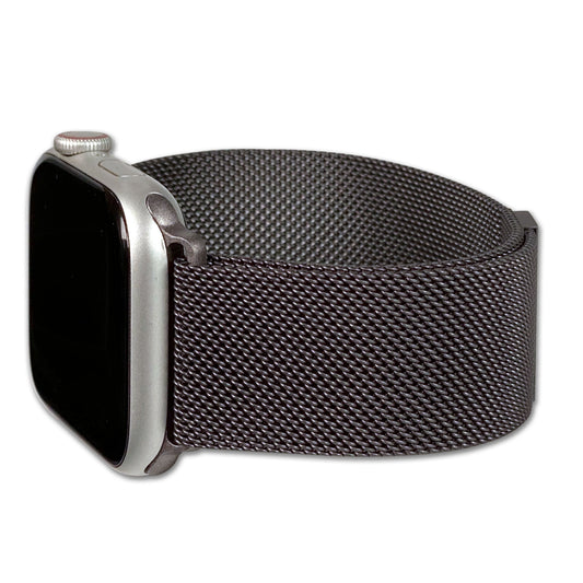 Apple Watch | Milanese Magnetic Mesh |  Adjustable | Gun Metal