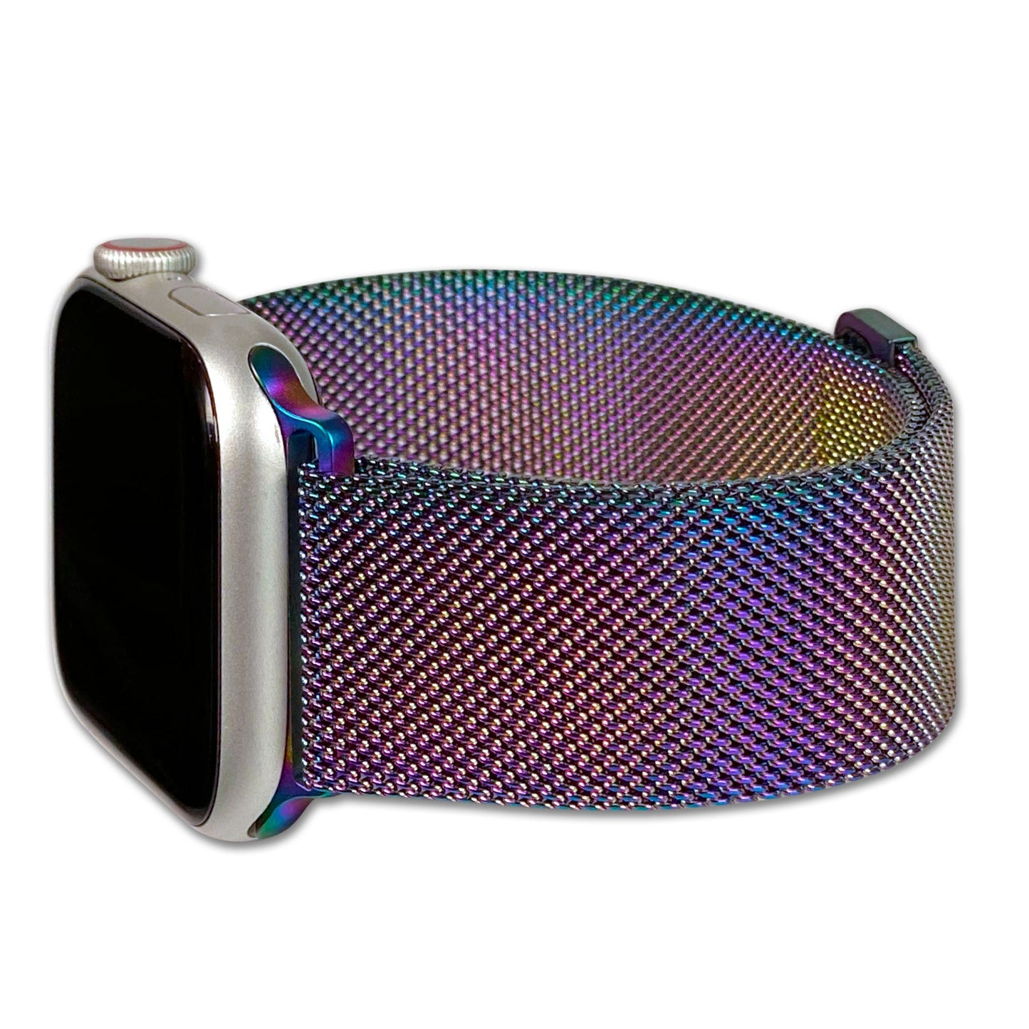 Apple Watch | Milanese Magnetic Mesh | Adjustable | Iridescent 