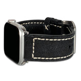 Apple Watch | Genuine Canvas Watch Band | Ohio | Black