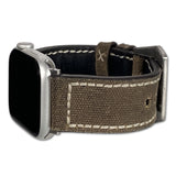 Apple Watch | Genuine Canvas Watch Band | Ohio | Mocha