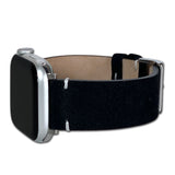 Apple Watch | Suede | Minimal Stitch | Black