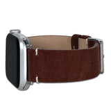 Apple Watch | Suede | Minimal Stitch | Dark Brown