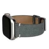 Apple Watch | Suede | Minimal Stitch | Dark Grey